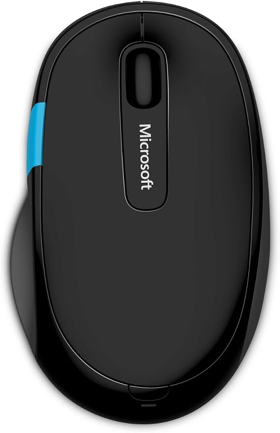 Microsoft H3S-00001 Sculpt Comfort Mouse, Retail Packaging - Black