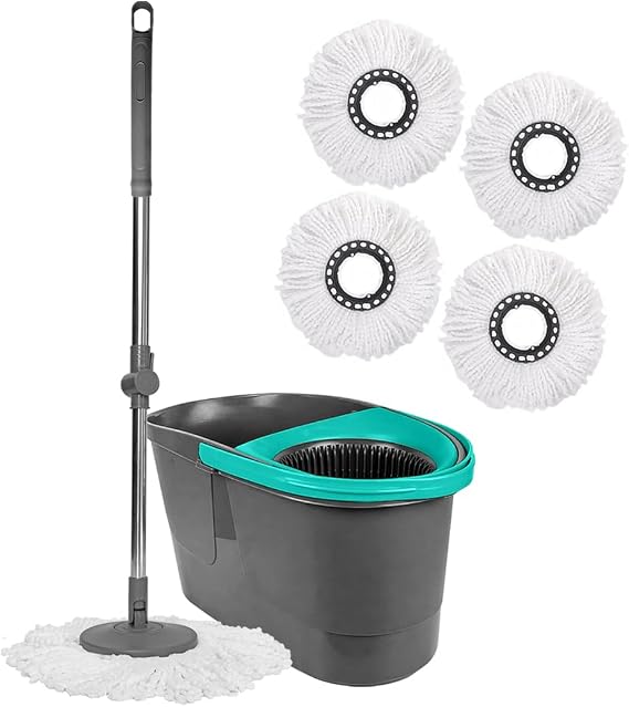 Smarter Otomatİk Temİzlİk Setİ 4 Mİkrofİber Mop Paspas