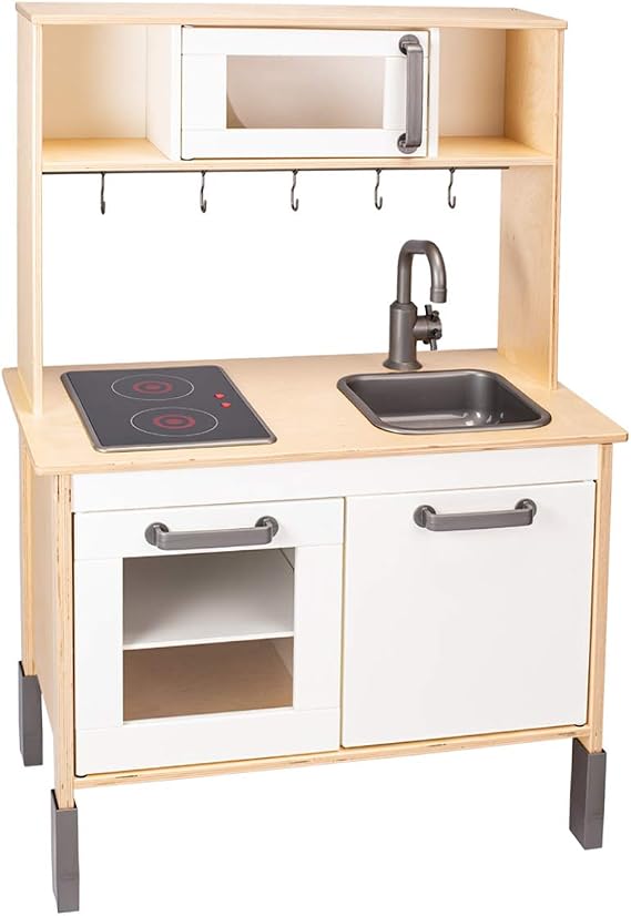 Ikea Duktig Mini-kitchen, Birch Plywood, White