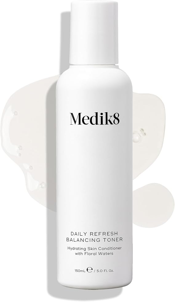 Medik8 Daily Refresh Balancing Toner, Hydrating Skin Conditioner - 150ml | Hydrating Skin Conditioning Toner with Floral Waters, Rebalance & Deeply Hydrate Your Skin