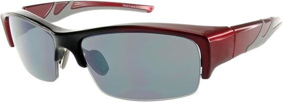 proSPORT Rectangular Prescription Eyewear Frame TR90 Sports Men Women Youth Pickleball Golf Replaceable Prescription Lens