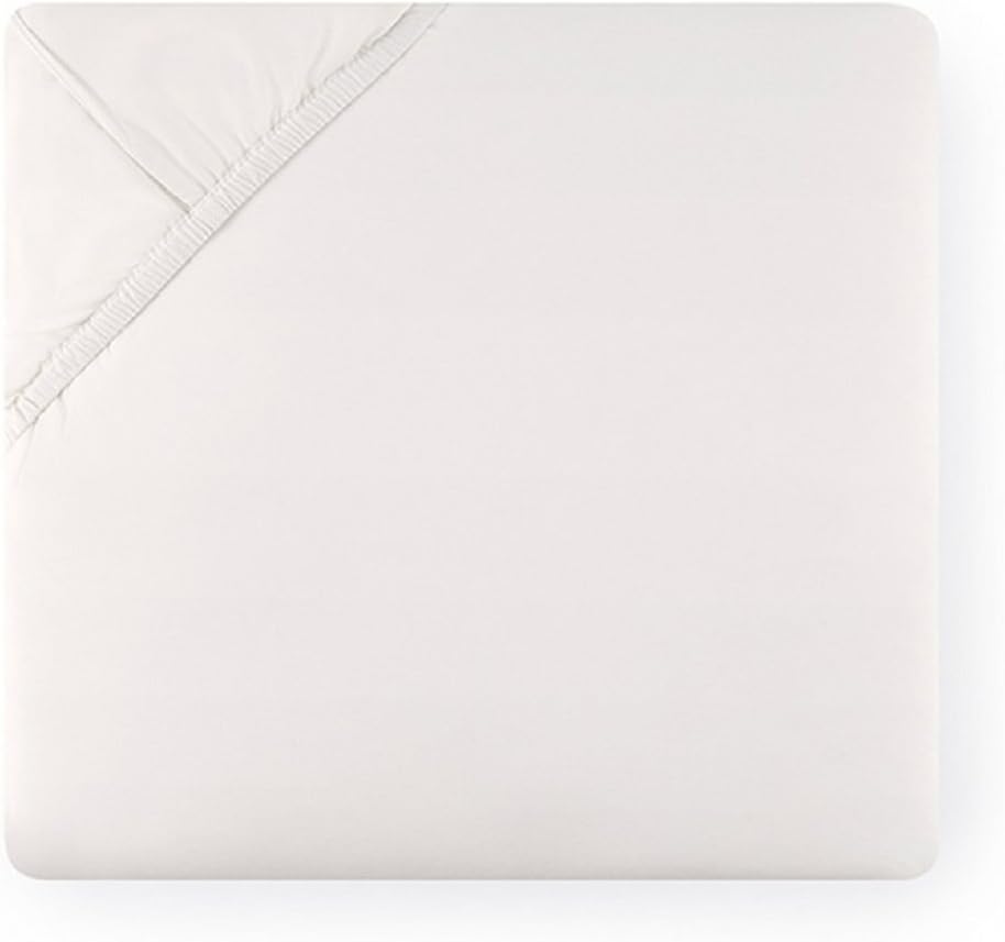 Celeste Linens by SFERRA, King Fitted Sheet, Ivory