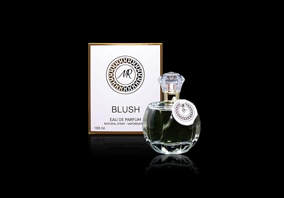 MR Blush Eau de Parfum for Women, Floral Gourmand Fragrance, 3.4 Fl Oz (100 ml)