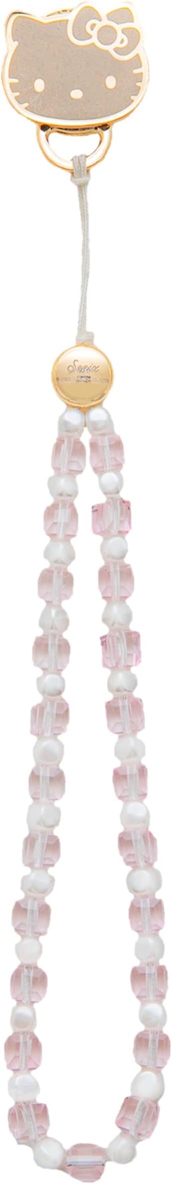 Sonix x Sanrio Adhesive Phone Wristlet Beaded (Hello Kitty Pink)