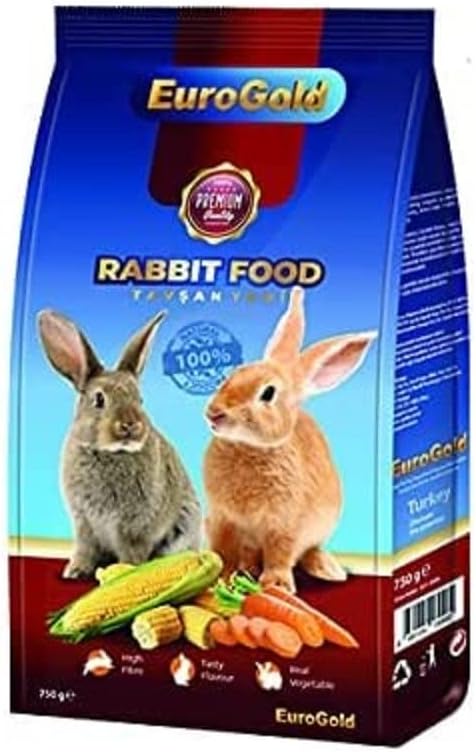 EuroGold Dried Vegetable Rabbit Food, Natural Ingredient, 750 Gr