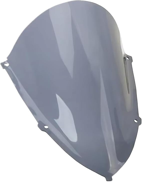 Motorcycle Double Bubble Windscreen Deflectors Accessories Compatible With Aprilia RS 457 2024-2026(Grey-No logo)