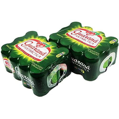 Guarana Antarctica 350ml | 11.83 Fl.Oz Pack of 24 by Brex America Pack of 10