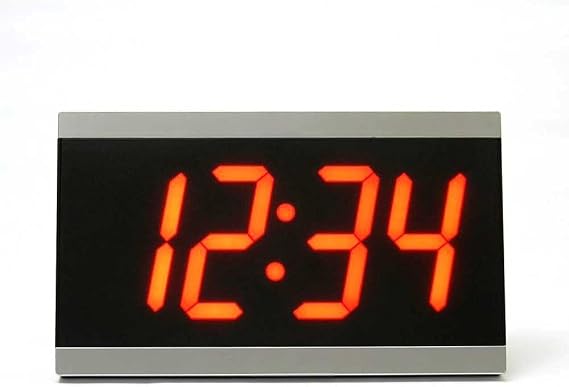 Big Display Maxx Alarm Clock w/ Remote Easily See Time Date Temperature