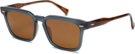 RAEN - Adin - Mens Lightweight Square Sunglasses UV Protection - Polarized Lens (Size 54 MM) - Polarized Lenses