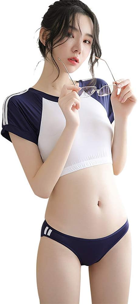 YOMORIO Japanese Uniform Gymnastics Style Outfit Lingerie for Women