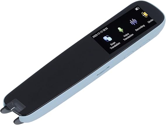 Pen Scanner, Smart Reading Pen, International Edition Dictionary Pen, Text to Speech Device Translator Pen, Digital Voice Translation Pen, for Business Travel Students Adults