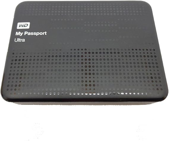 (Old Model) WD My Passport Ultra 1 TB Portable External USB 3.0 Hard Drive with Auto Backup, Black