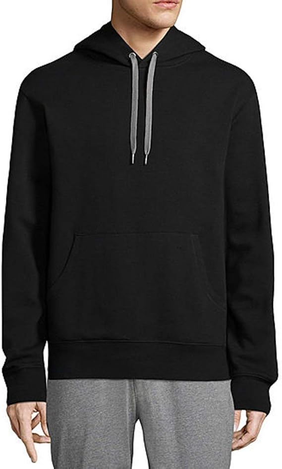 Xersion Mens Fleece Hoodie Black, Medium