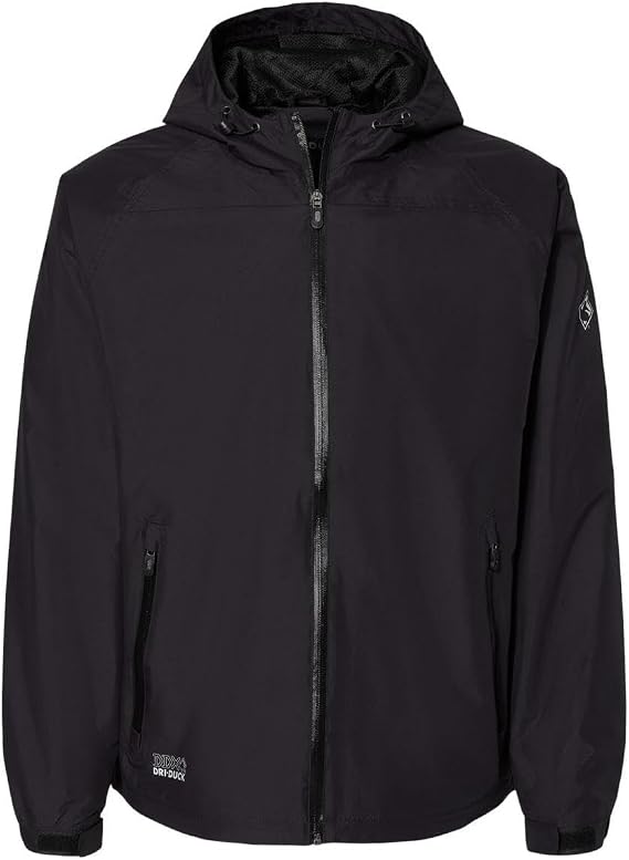 DRI DUCK Maverick Men's Cotton Canvas Hoodless Work Jacket, 5028, 3X-Large, Charcoal