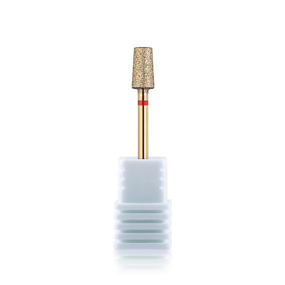 Cuticle Nail Drill Bits, Pro Diamond Nail Bits for Salon Manicure, Nail Prep (Fine)
