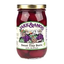 Jake and Amos Pickled Sweet Tiny Red Beets, 16 Oz.