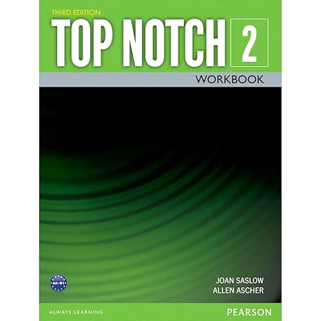 Top Notch 2 3/e Workbook 392822