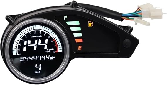 Motorcycle Tachometer Digital Odometer Speedometer Meter With Gear Display For Ho&nda XR150 XR-150L XL150 CG150 GY200 Odometer Odometers
