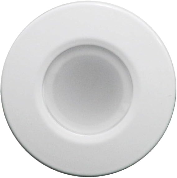 Lumitec Orbit White Flush Mount Down Dimmable Light White/Blue 112521