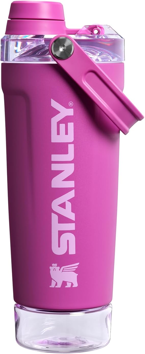 Stanley 1913 Vitalizing Shaker Vacuum Insulated Bottle Dark Blossom 20 oz / 0.59 L