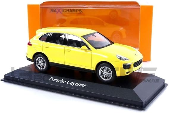 Minichamps 940063201 Maxichamps 1:43 "Porsche Cayenne 2014 Yellow Die Cast Car