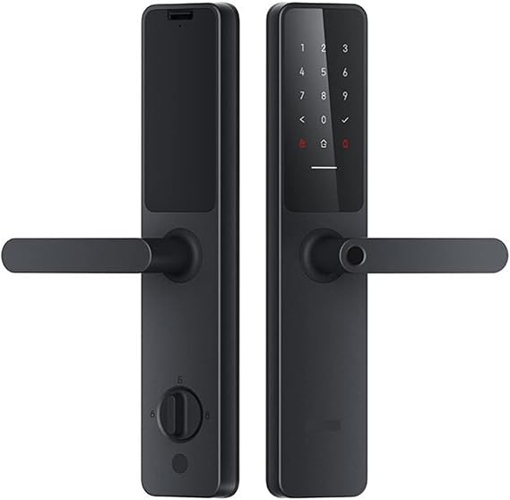 Intelligent Lock Compatible For Aqara Smart Door Lock A100 Pro Zigbee Bluetooth 5.0 Apple Homekey Unlock Fingerprint Unlock Working With Apple Homekit Aqara Home (Color : 40-80mm)