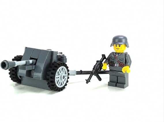 Battle Brick PAK38 World War 2 German Artillery Custom Set