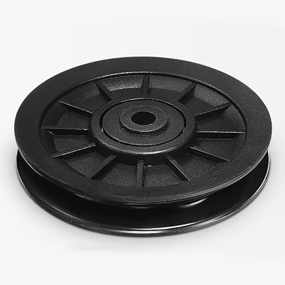 Vaguelly Pulley Wheels Cable Pulley Replacement for Home Gym,4.1inch/3.5inch Pulley Wheels,Gym Pulley Wheel Abration Bearing Pulley Wheel for Gym Equipments