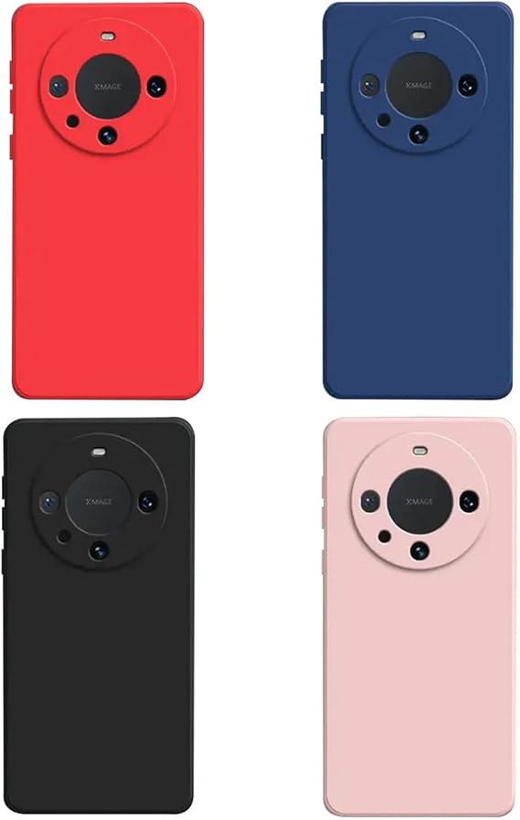 Microcase Huawei Mate 60 Pro Plus Campro Serisi Kamera Korumalı Silikon Kılıf - AL3427 (Siyah)