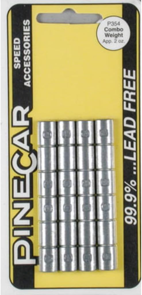 Pinecar Combo Weights, 2 oz, PIN354