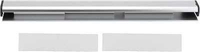 Restaurant Ticket Holder,Wall Hanging Receipt Holder Aluminum Order Rack Ticket Rack Silver Kitchen Slide Check Rack for Office Cafes Pubs8.3 Inch