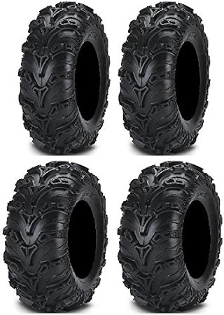 Full set of ITP Mud Lite II (6ply) 30x9-14 and 30x11-14 ATV Tires (4)