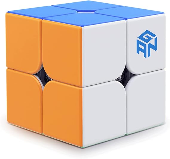 GAN 251 v2 Mini Speed Cube Original Non-Magnetic Magic Cube 2 x 2