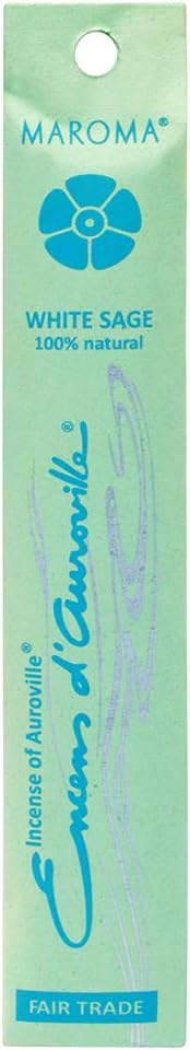 Maroma EDA Incense, White Sage, 10 Count