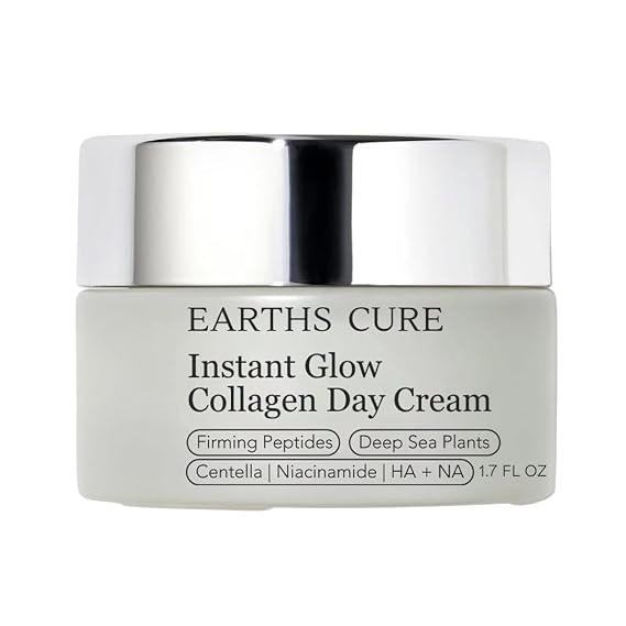 EarthsCure Nano Peptide Moisturizer for Face (2oz) - Natural Cream to Hydrate and Smooth. Contains Nano Peptides, Anti-Oxidants & Hyaluronic Acid to Lift and Plump. For Sensitive Skin.
