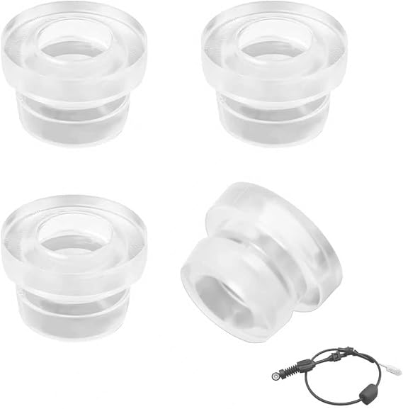 Shift Selector Cable Bushing Repair Kit 15785087 Fits 1997-2013 C5 GM Corvette, 14055 Replacement Transmission Shifter Cable Bushing Restores Precise Shifting, Automatic Transmission Cable Fix- 4 PACK