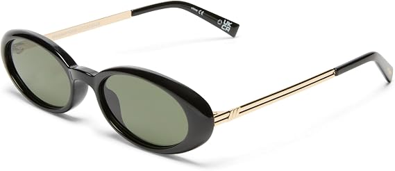 Le Specs Magnifique Sunglasses - Oval, Women's, Minimalist Y2K Style