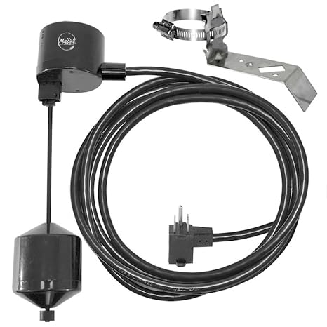 Vertical Float Switch with Tapered Float Ball 10' Cord, Mfr: 92010-rtl-A