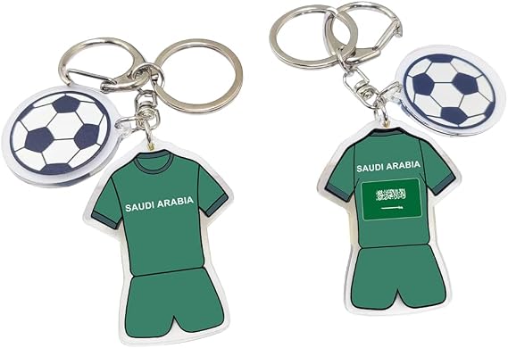 2026 World Cup Fan Soccer Keychain - 2026 World Cup Fan Keychain, Soccer Fan Gift & Souvenir (2PCS)