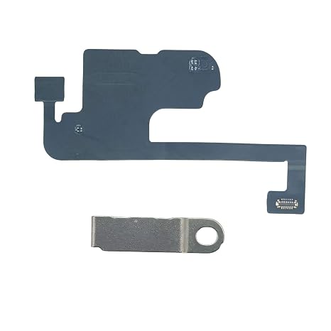 Proximity Sensor Earpiece Flex Cable Replacement for iPhone 15 Plus - Includes Ear Speaker Metal Bracket, Ambient Light Sensor Fix