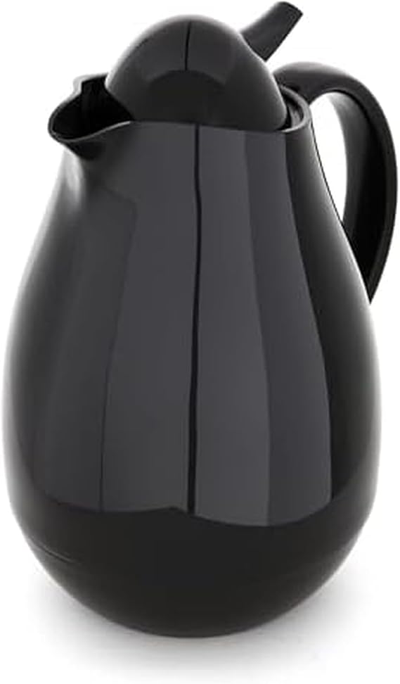 Copco Insulated Chloe Carafe, Large Capacity For Serving, 1 Quart, Black