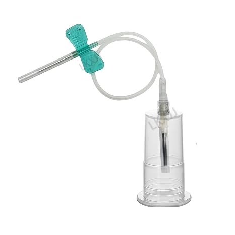 Veterinary Blood Collection Needle 21g Winged Luer Sets 50pcs (Set of 2)