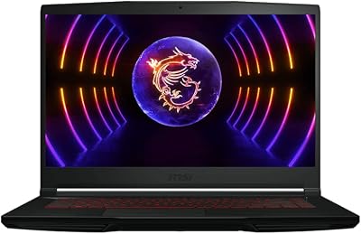 msi Thin GF63 12UCX Gaming Laptop 2024, 15.6 FHD IPS 144Hz, Intel i5-12450H 8-Core, NVIDIA GeForce RTX 2050 4GB GDDR6, 16GB DDR4 1TB SSD, Backlit Keyboard, Wi-Fi 6, Win11 Home, COU 32GB USB