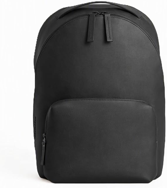 Troubadour Generation Leather Backpack - Black