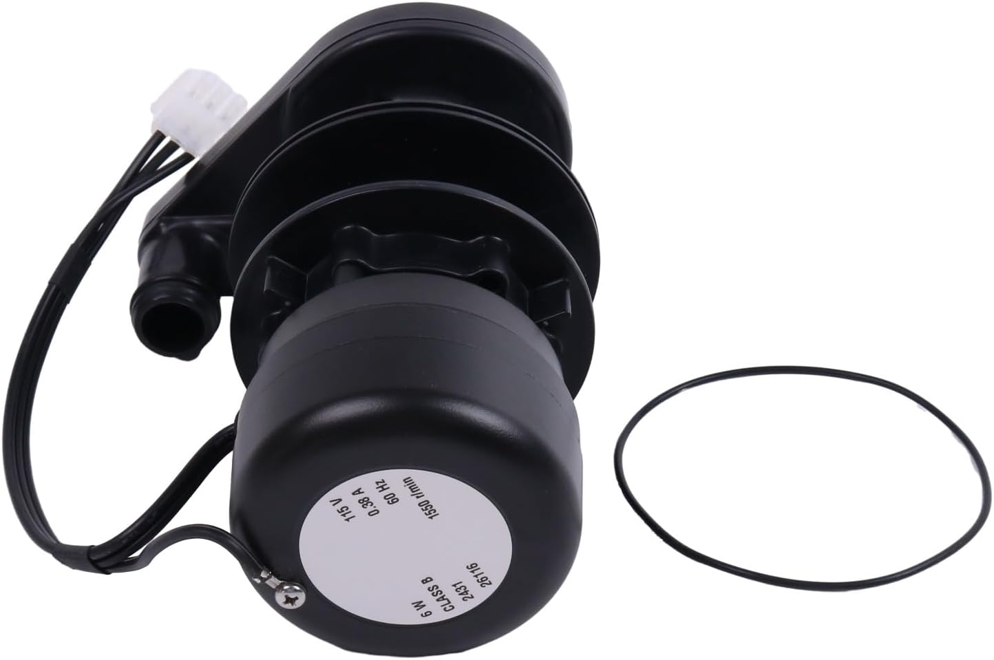 HOLDWELL 110V-115V 6W 60Hz Ice Machine Water Pump with a 4-Inch Diameter Washer 2008929 8251129 2007679 Compatible with Manitowoc Ice Machines by Morril Motors