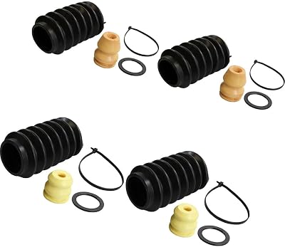 Front Rear Suspension Strut Bellows for Nissan Altima,Sentra 1993 1994 1995 1996 1997 1998 1999 2000 2001 for Ford EXP,Escort,Tempo 1981 1982 1983 1984 1985 1986 1987-1990 4 x