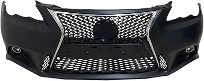 Factory Direct Car Body Kit Front Bumper and Grille Compatible for Lexus is Style Compatible for Toyota Mark X Reiz 2005-2009 Car Bumpers