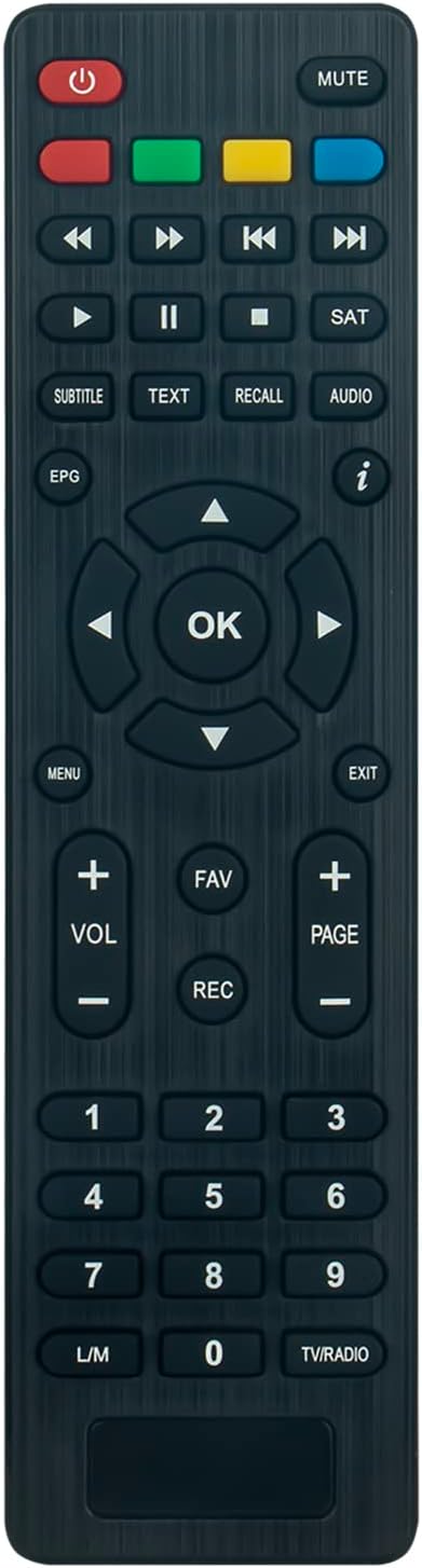 VINABTY Replacement Remote Control fit for Spider satellite receivers T888,T666