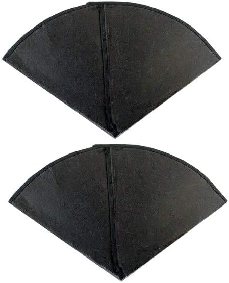 Replacement Activated Charcoal Filter Cones Odor Removing Filters Compatible with Filter Queen (2)