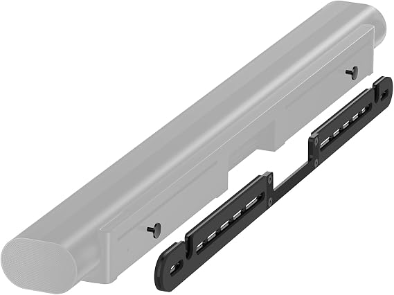 WALI Soundbar Wall Mount for Sonos Arc and Sonos Arc Ultra, Black